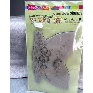 House-Mouse Designs Cling Rubber Stamps Watermelon Mice Happy Hoppers Stampendou
